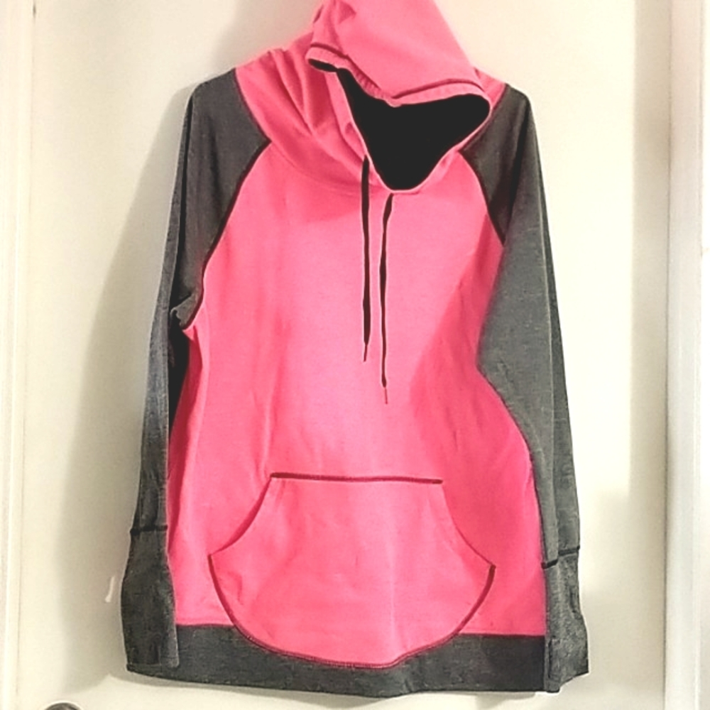 Champion Duo Dry Pullover Pink Hoodie Women's XXL